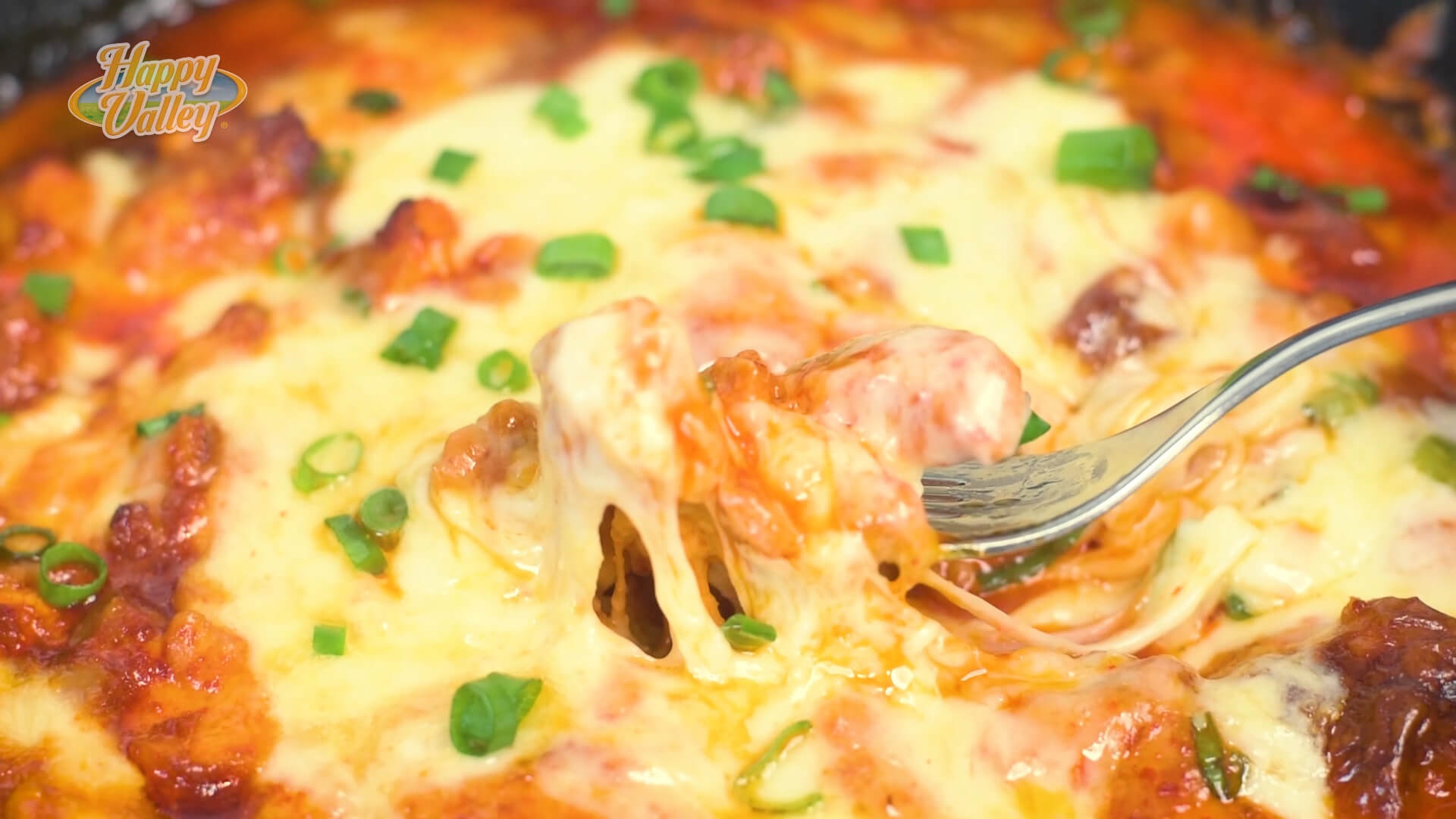 Cheesy Korean Fire Chicken